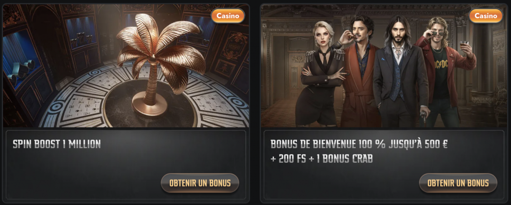 Offres bonus et promotions Gransino